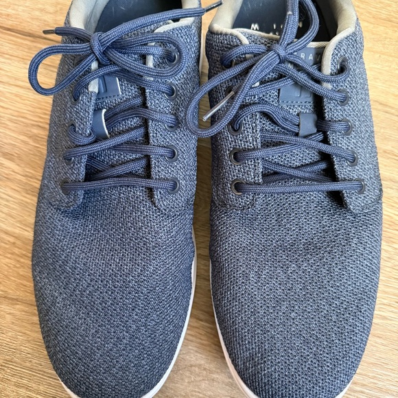 TRAVIS MATHEW The Daily 2 Knit Shoes Heather Mood Indigo Men’s 12 Navy Blue - Picture 4 of 10